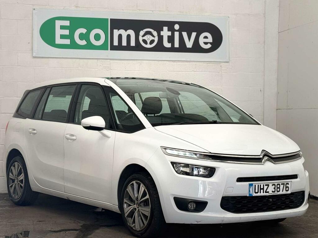 Citroen Grand C4 Picasso 1.6 Bluehdi Selection Euro 6 Ss UHZ3876 White #3