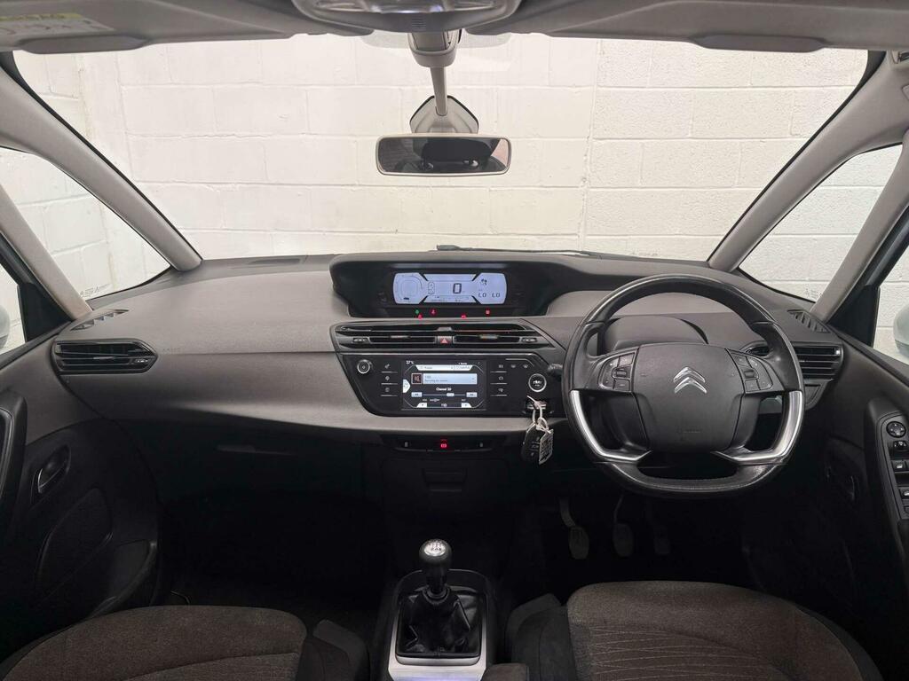 Citroen Grand C4 Picasso 1.6 Bluehdi Selection Euro 6 Ss UHZ3876 White #2