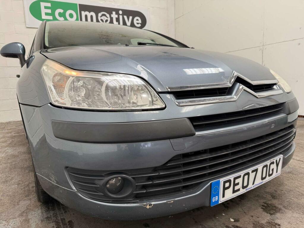 Citroen C4 Hdi Vtr Blue #7