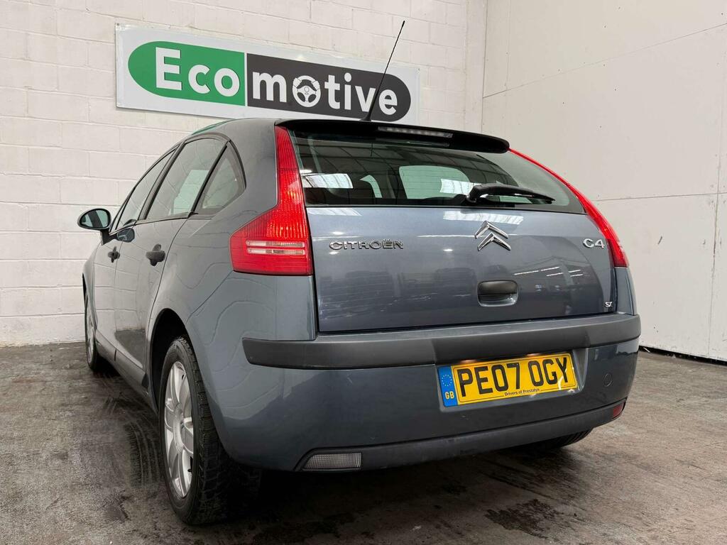 Citroen C4 Hdi Vtr Blue #13