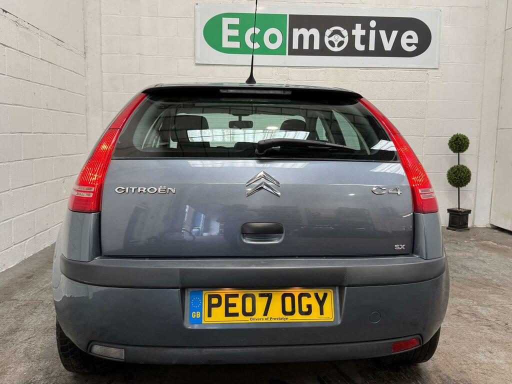 Citroen C4 Hdi Vtr Blue #17