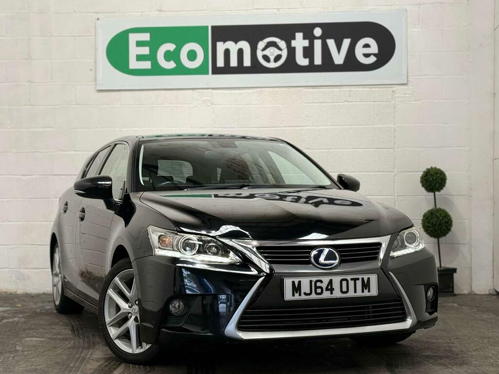Lexus CT 1.8 200H Advance Cvt Euro 6 Ss Black