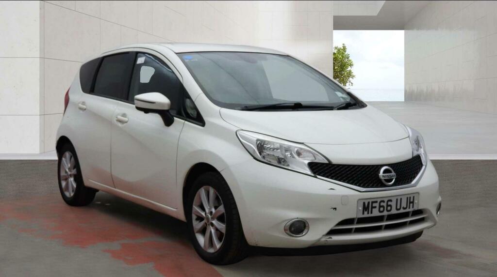 Nissan Note Tekna White