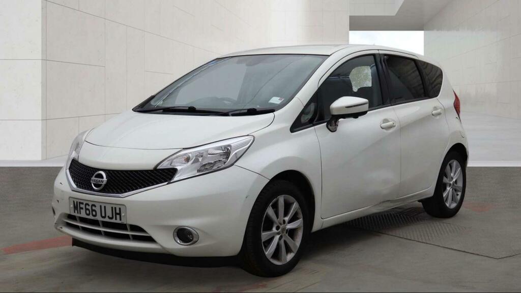 Nissan Note Tekna MF66UJH White #2