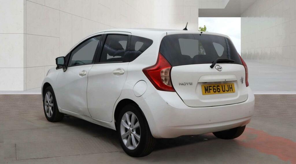 Nissan Note Tekna MF66UJH White #4