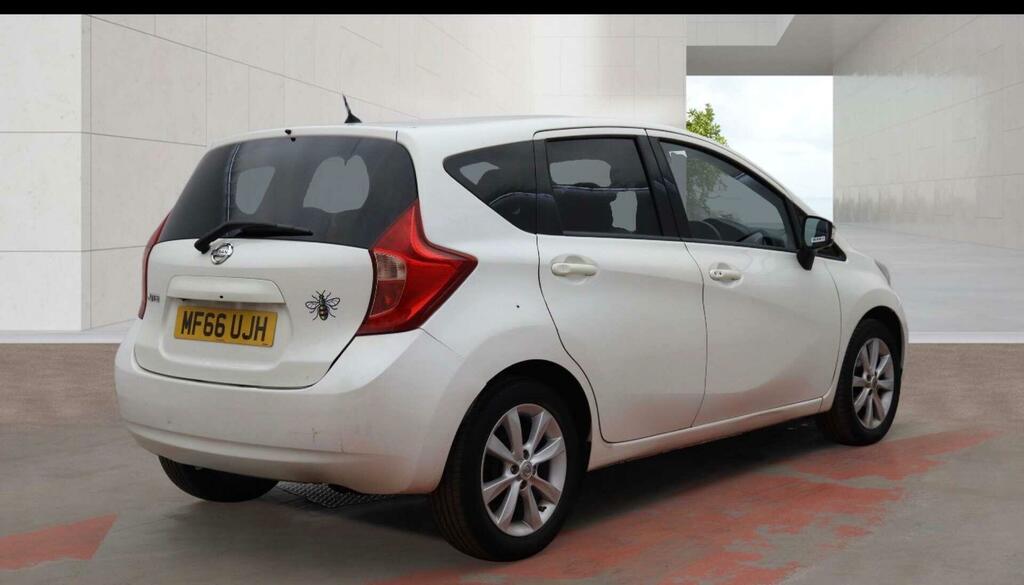 Nissan Note Tekna MF66UJH White #3
