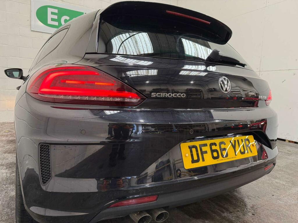 Volkswagen Scirocco 2L Gts Black #17