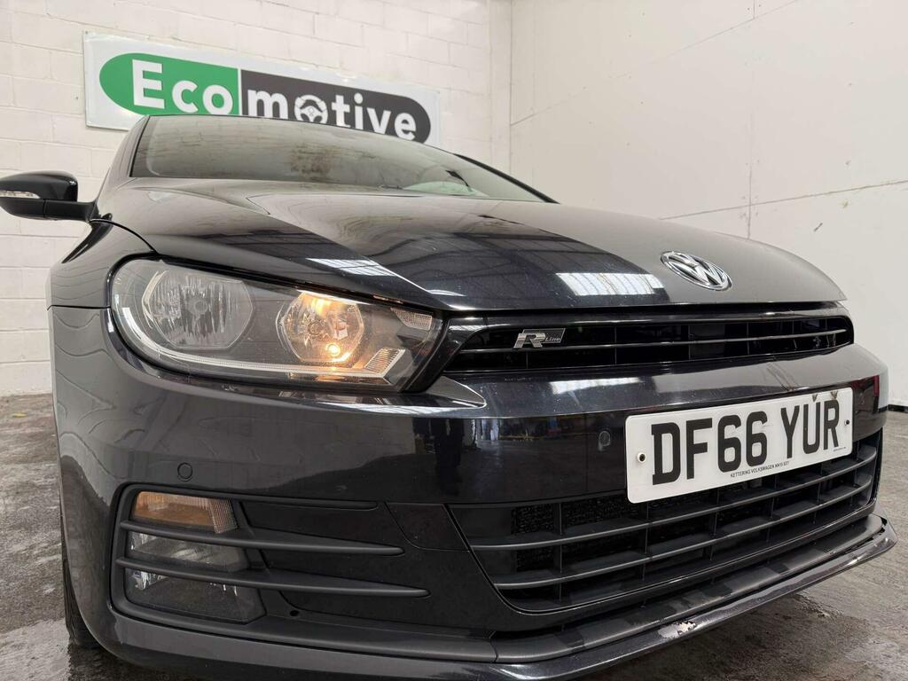 Volkswagen Scirocco R-line Black #6