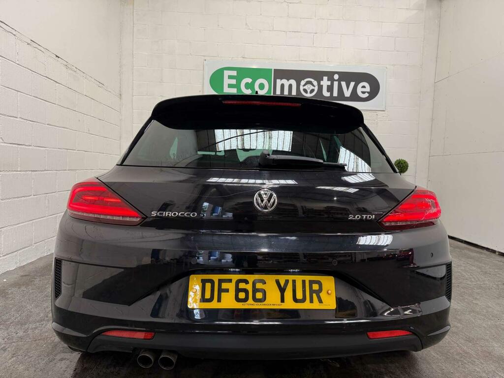 Volkswagen Scirocco 2L Gts Black #16