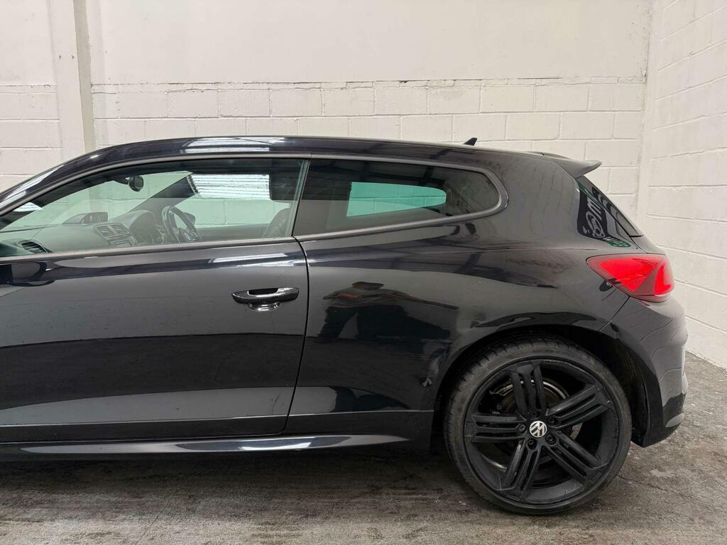 Volkswagen Scirocco 2L Gts Black #14