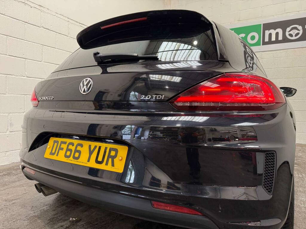 Volkswagen Scirocco 2L Gts Black #18