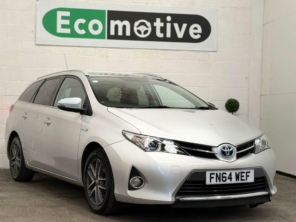 Toyota Auris 1.8 Vvt-h Icon Touring Sports Cvt Euro 5 Ss FN64WEF Silver #3