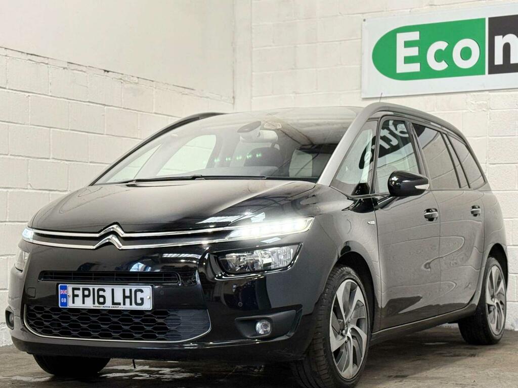 Citroen Grand C4 Picasso 2.0 Bluehdi Exclusive Eat6 Euro 6 Ss Black #4
