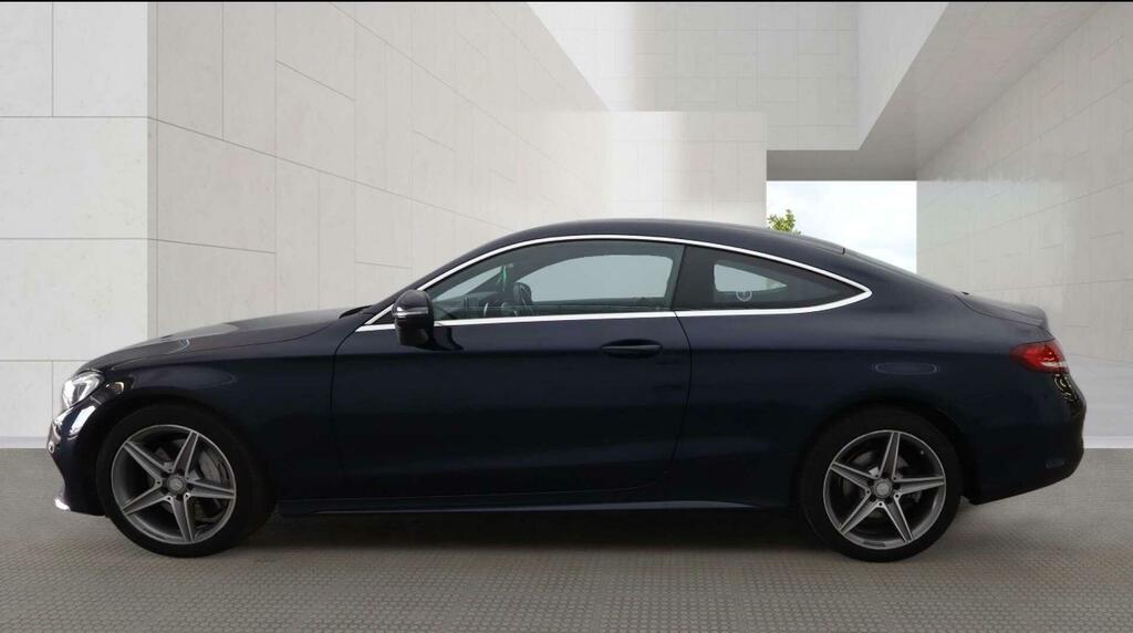 Mercedes-Benz C Class Amg Line Blue #6