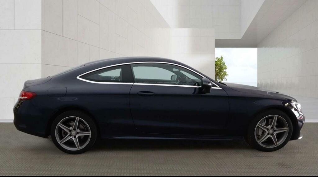 Mercedes-Benz C Class Amg Line Blue #5