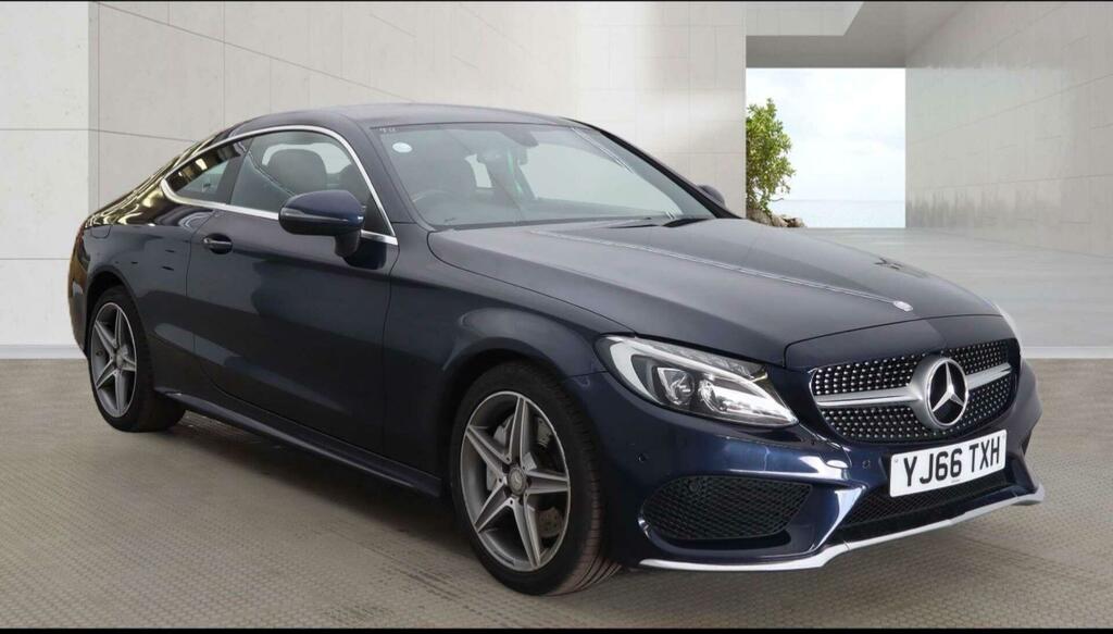 Mercedes-Benz C Class Amg Line Blue