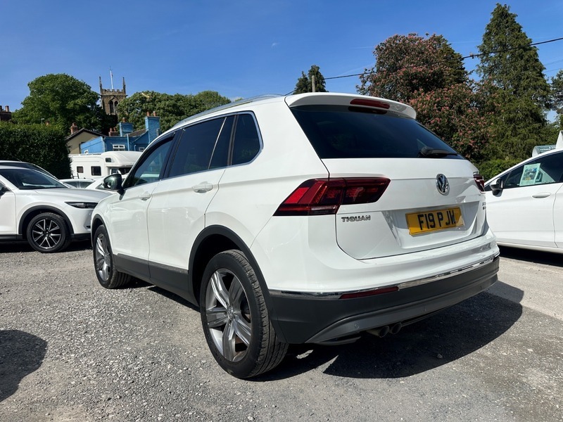 Volkswagen Tiguan Sel Tdi Bmt 4Motion F19PJW White #5