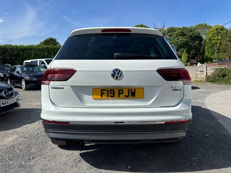 Volkswagen Tiguan Sel Tdi Bmt 4Motion F19PJW White #6