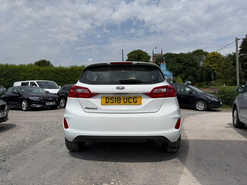 Ford Fiesta Zetec A C Very DS18UCG White #6