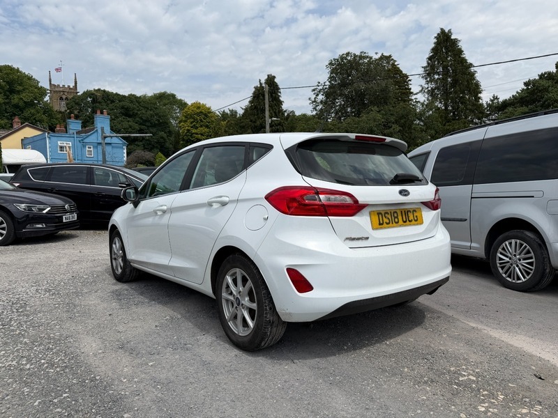 Ford Fiesta Zetec A C Very DS18UCG White #5