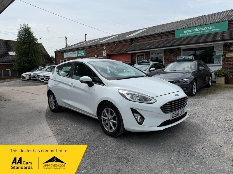 Ford Fiesta Zetec A C Very DS18UCG White #2