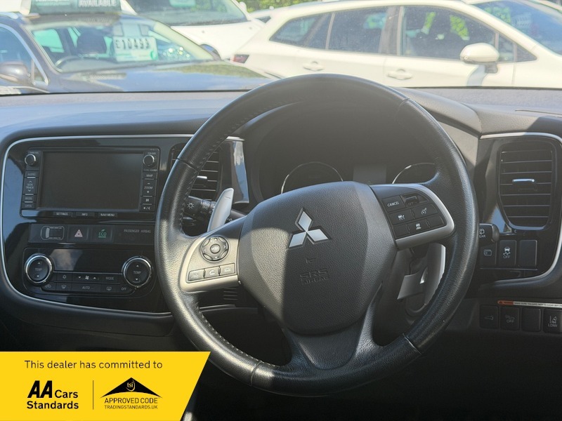 Mitsubishi Outlander 2.0 Phev Gx4h Black #8