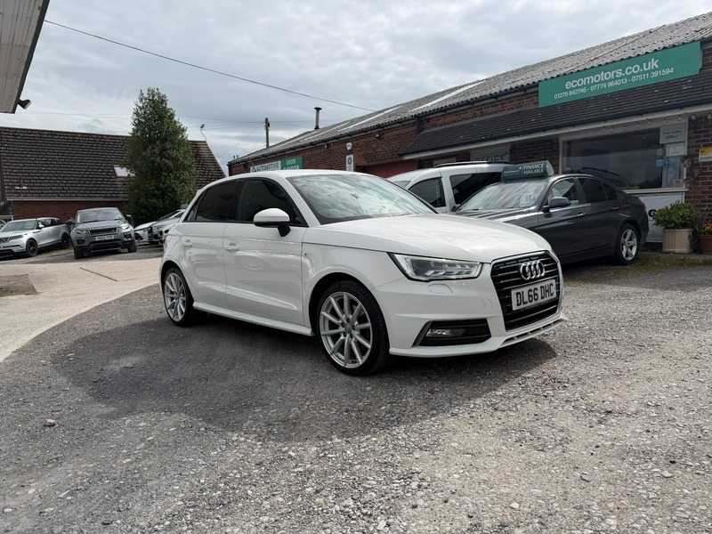 Audi A1 Sportback Tfsi S Line White
