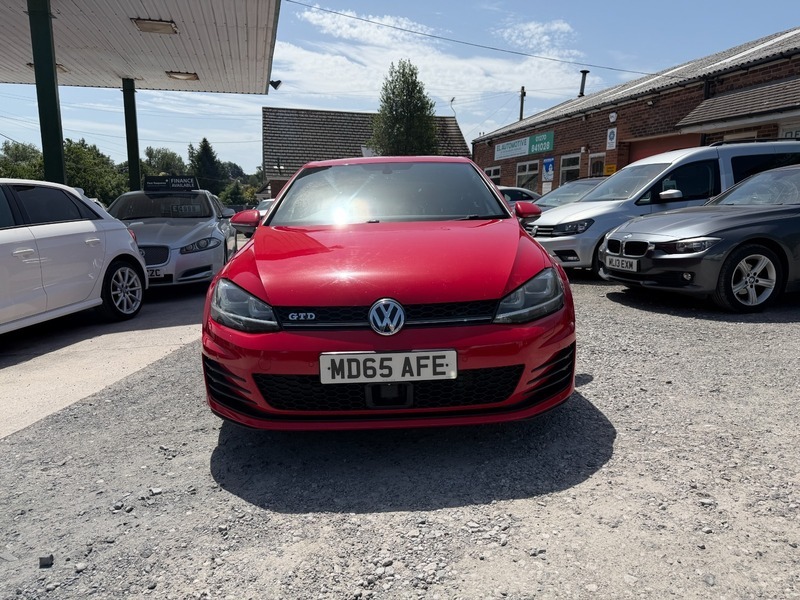 Volkswagen Golf Gtd Red #2