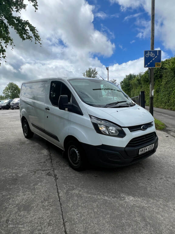 Ford Transit Custom 2.2 Tdci 100Ps Low Roof Van HK64AXB White #2