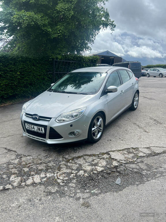 Ford Focus 1.6 Tdci 115 Titanium X Navigator CE64JWA Silver #2