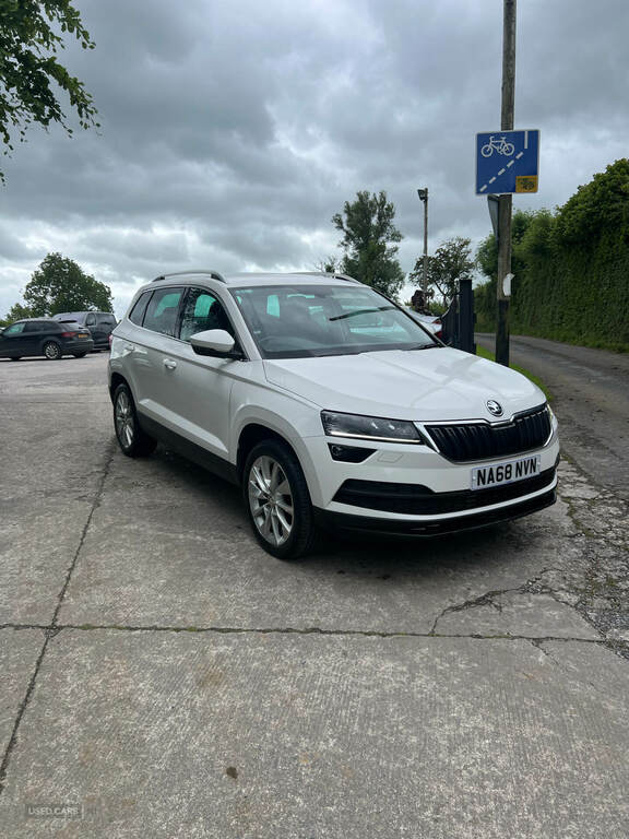 Skoda Karoq 1.6 Tdi Se L Dsg White