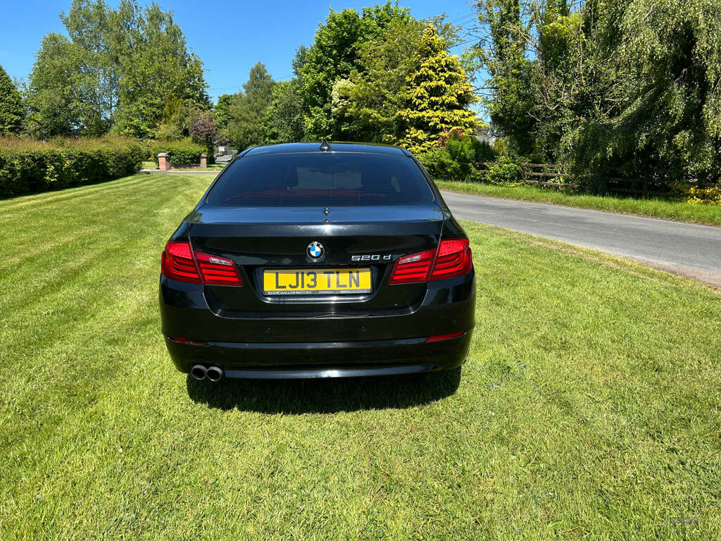 BMW 5 Series 535D M Sport White #7