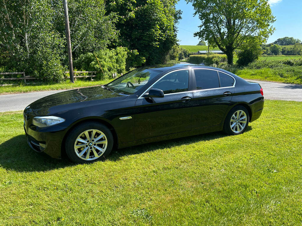 BMW 5 Series 535D M Sport White #2