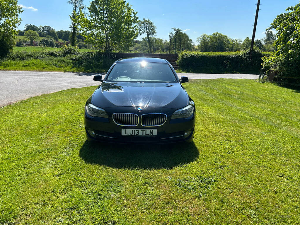 BMW 5 Series 535D M Sport White #1