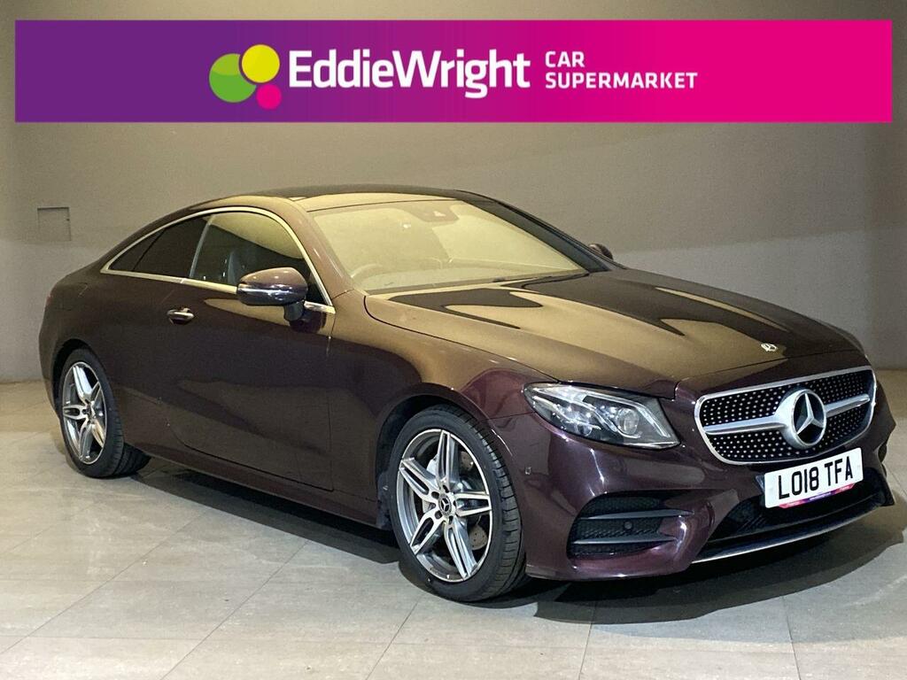 Mercedes-Benz E Class E 220 D Amg Line Premium Plus Red