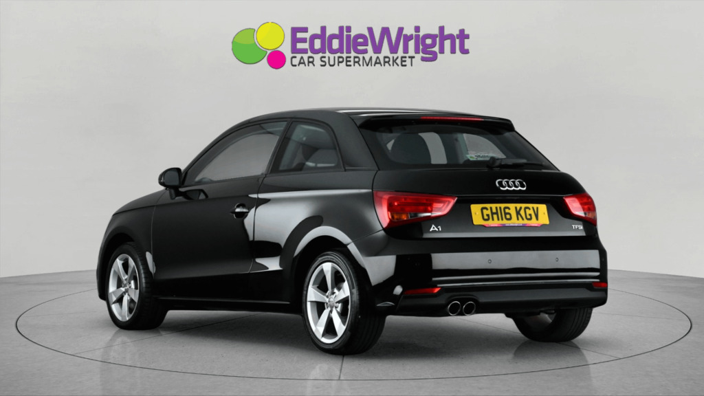 Audi A1 1.4 Tfsi 125 Bhp Sport Hatchback S Tronic Nq GH16KGV Black #2