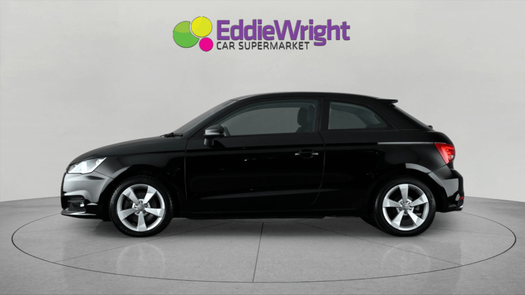 Audi A1 1.4 Tfsi 125 Bhp Sport Hatchback S Tronic Nq GH16KGV Black #3