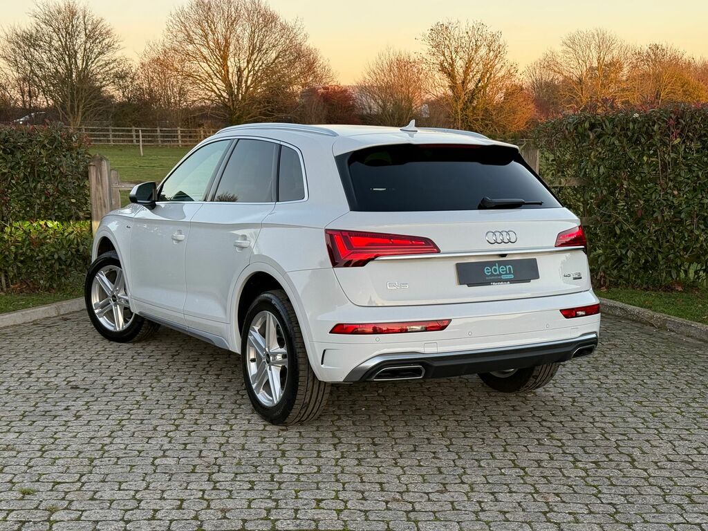 Audi Q5 2.0L S Line 45 Tfsi Mhev Quattro Suv GF23JGY White #4