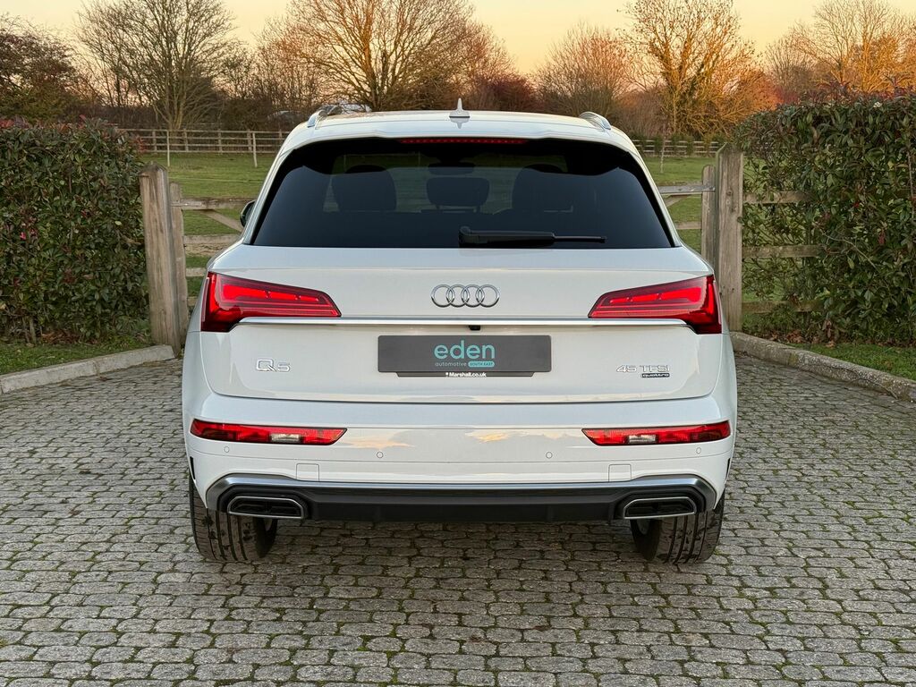 Audi Q5 2.0L S Line 45 Tfsi Mhev Quattro Suv GF23JGY White #5