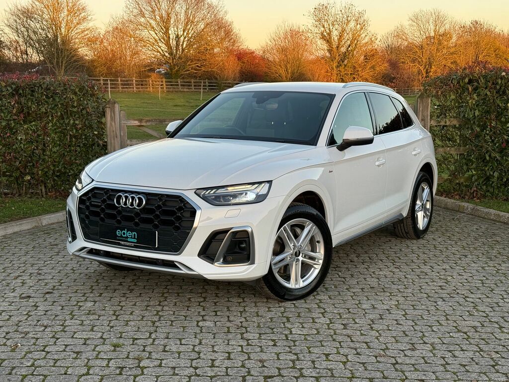 Audi Q5 2.0L S Line 45 Tfsi Mhev Quattro Suv GF23JGY White #2