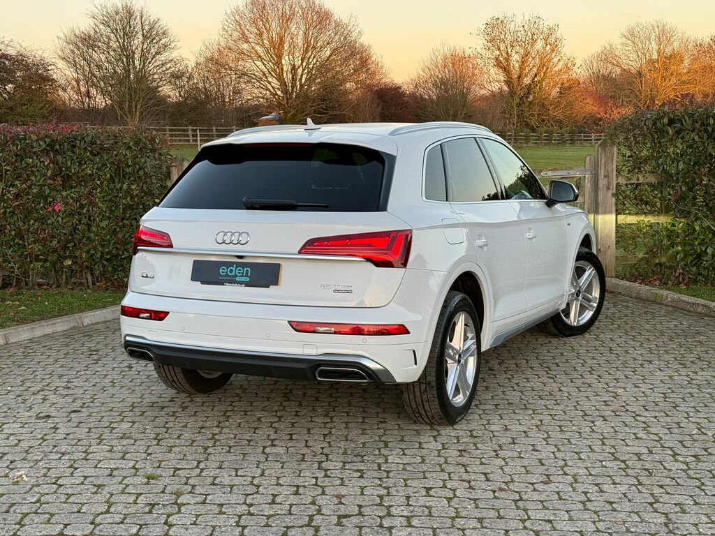 Audi Q5 2.0L S Line 45 Tfsi Mhev Quattro Suv GF23JGY White #6