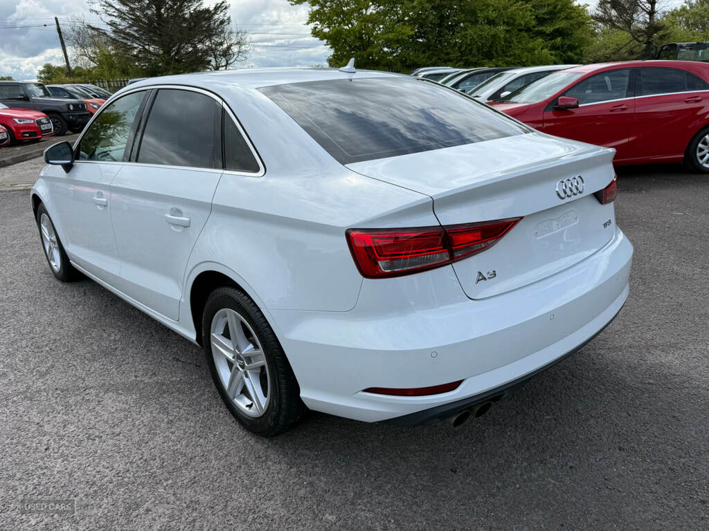 Audi A3 1.4 Tfsi Sport S-tronic Saloon White #3