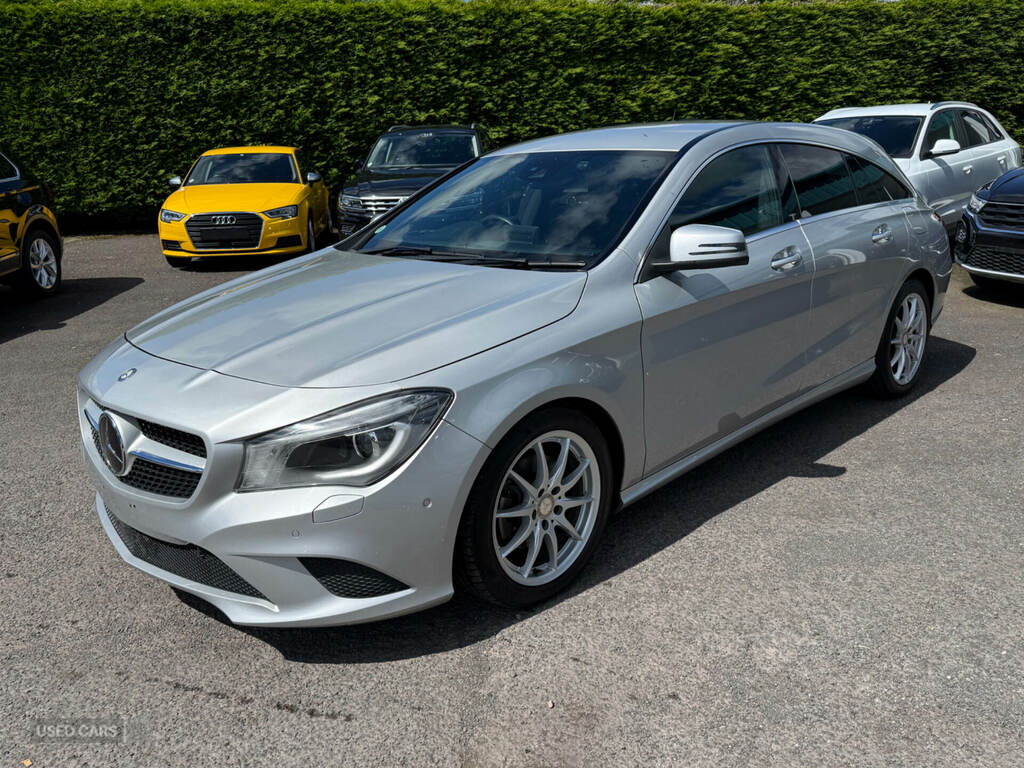 Mercedes-Benz CLA Class Cla180 Sport Estate Silver #3