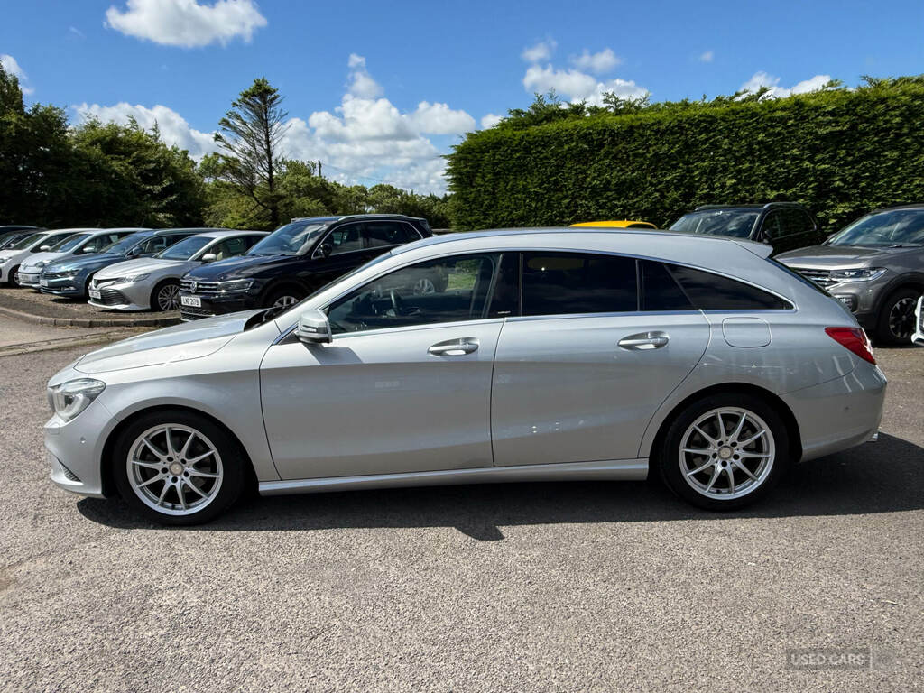 Mercedes-Benz CLA Class Cla180 Sport Estate Silver #4