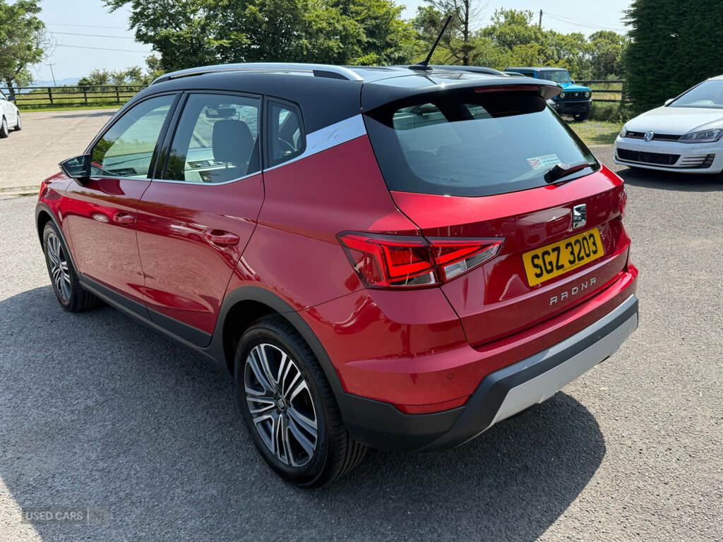 Seat Arona 1.6 Tdi Xcellence Ez Dsg Red #5