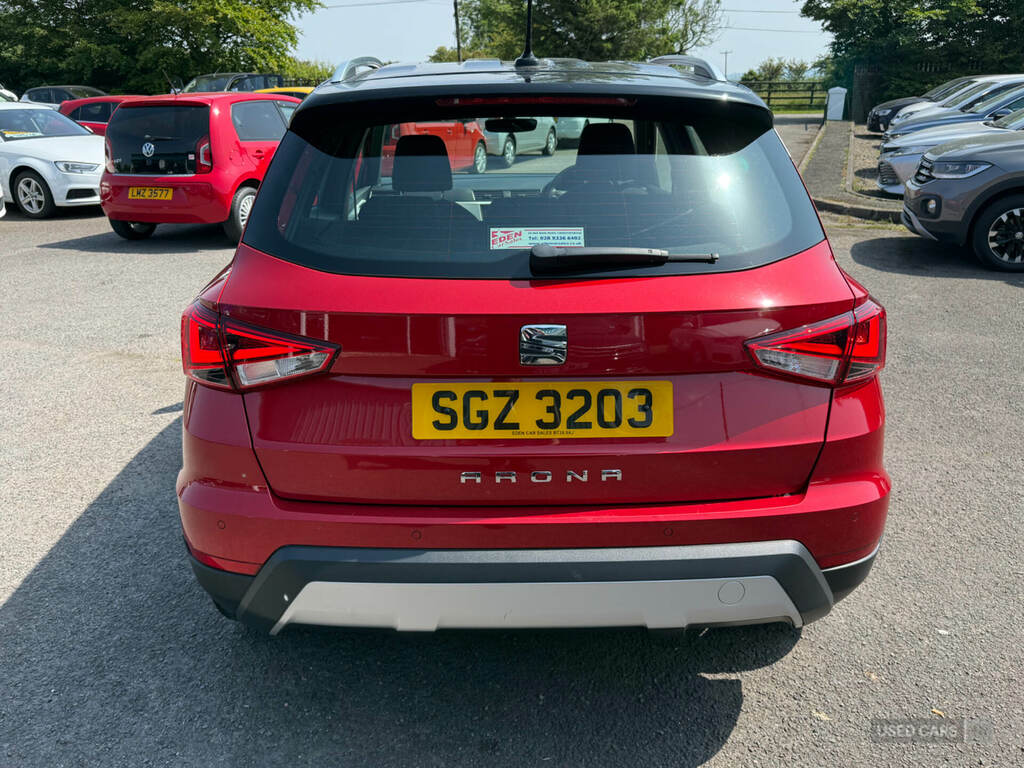 Seat Arona 1.6 Tdi Xcellence Ez Dsg Red #6
