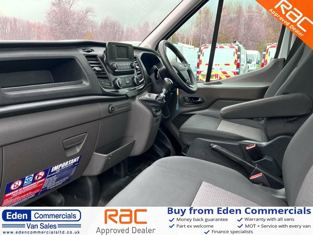 Ford Transit Custom 2L 350 Leader Cc Ecoblue MA70AVZ White #6