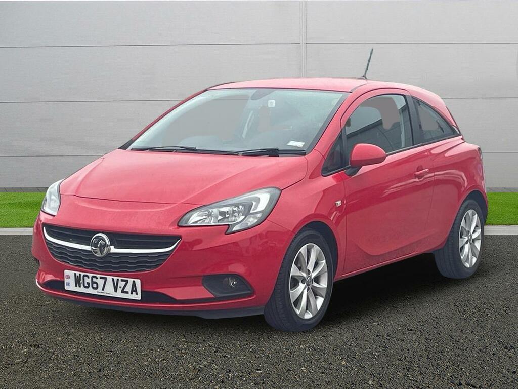 Vauxhall Corsa Energy WG67VZA Red #3