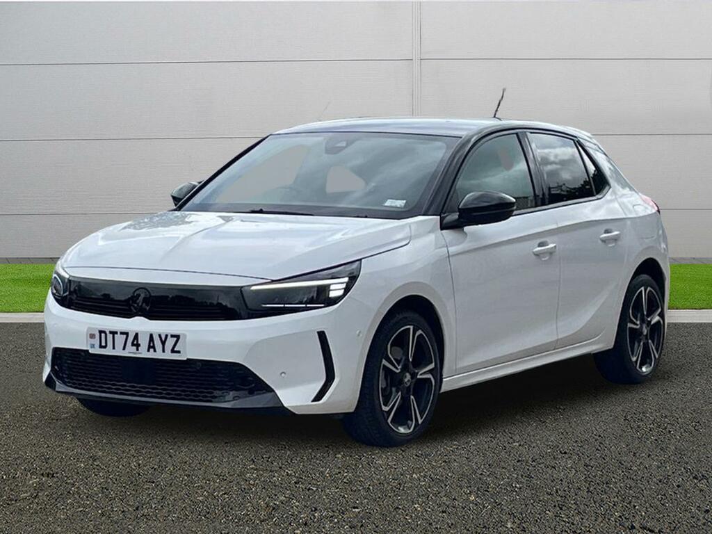 Vauxhall Corsa Gs DT74AYZ White #3