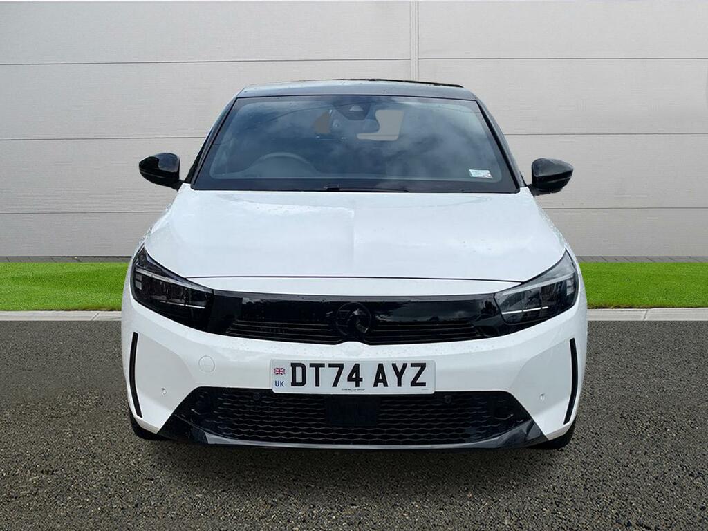 Vauxhall Corsa Gs DT74AYZ White #2